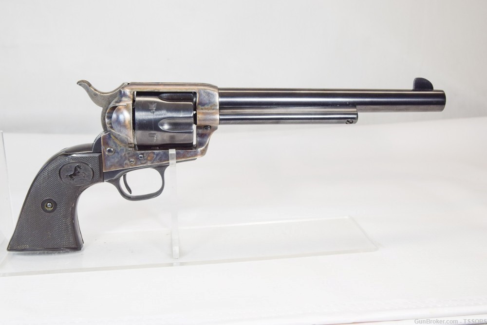 COLT 1873 SINGLE ACTION ARMY .38 WCF REVOLVER WITH LETTER-img-4