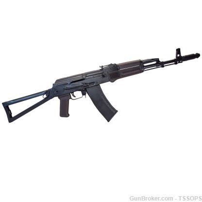 TSS AK-74 Bulgarian 5.45x39mm Rifle Paratrooper Sidefolder Black-img-0