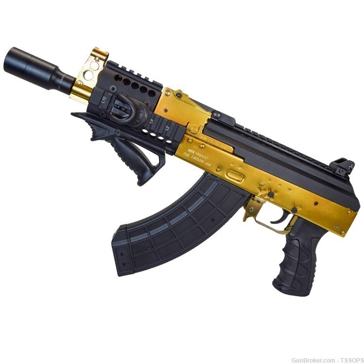 TSS Custom Mini DRACO 7.62×39 Pistol “Chameleon”-img-4