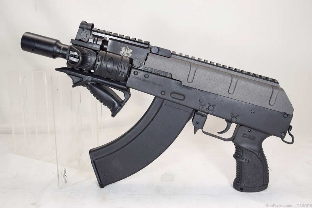 TSS Custom Micro DRACO 7.62×39 Pistol Gen 3-img-4