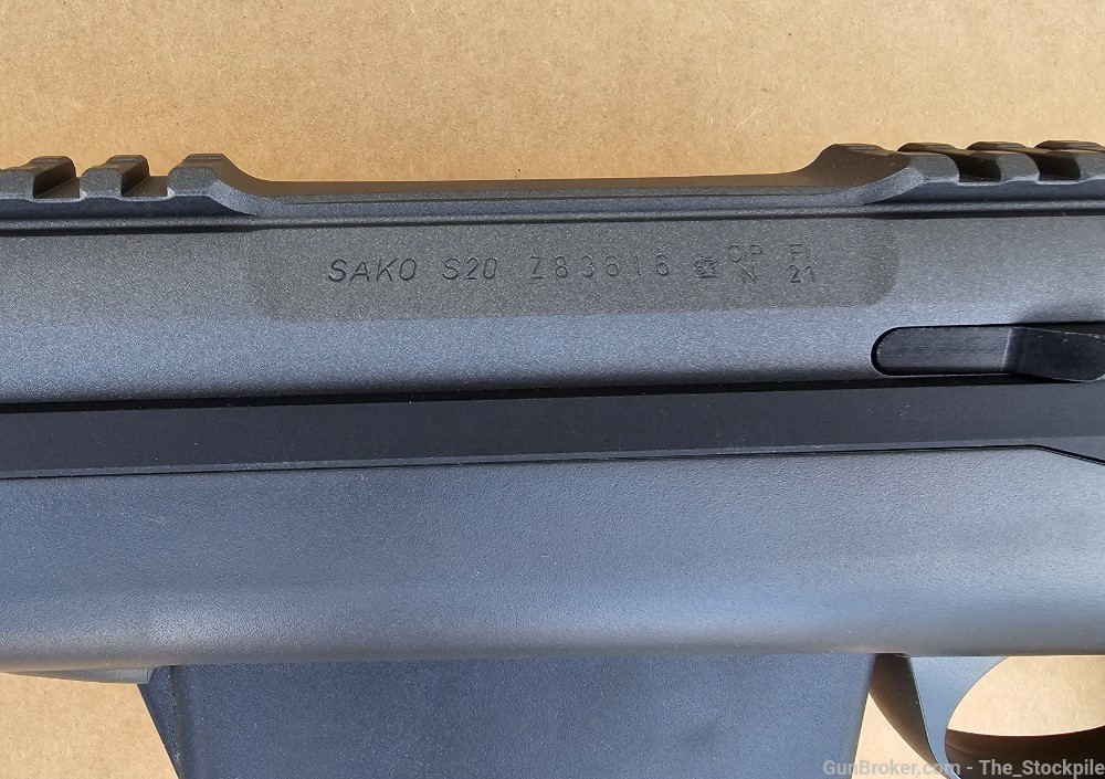 Sako S20 Precision Rifle 6.5 Creedmoor 24" Fluted Stainless Excellent Shape-img-12