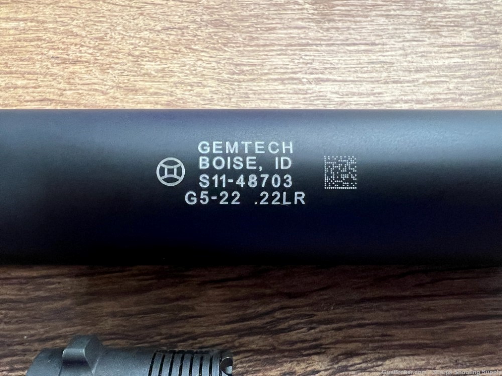 Gemtech G5-22 .22LR Suppressor-img-1