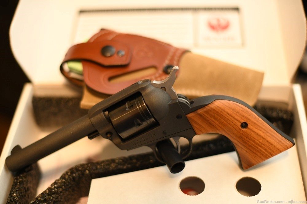 Ruger Wrangler 22 LR 6.62" 6-Rd revolver TALO with holster-img-1