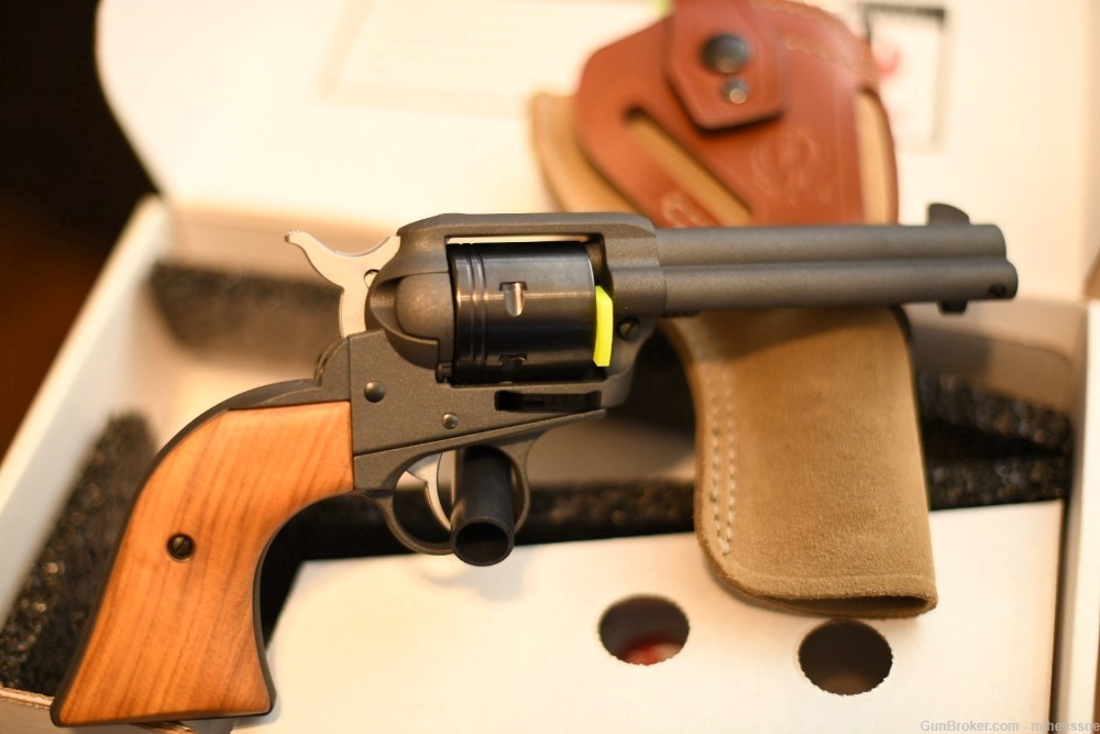 Ruger Wrangler 22 LR 6.62" 6-Rd revolver TALO with holster-img-0