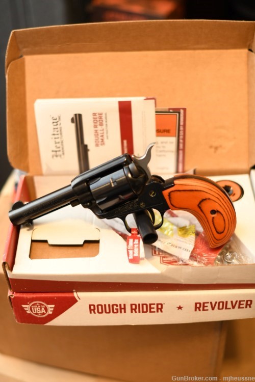 Heritage Arms Rough Rider 22LR/22WMR 6-Rd revolver 3.5"-img-0