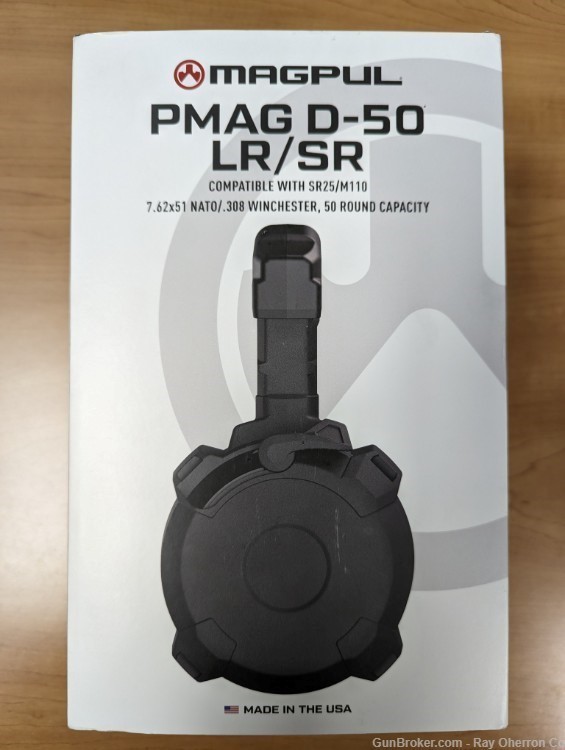 NIB Magpul D50 LR/SR 308 drum magazine-img-0