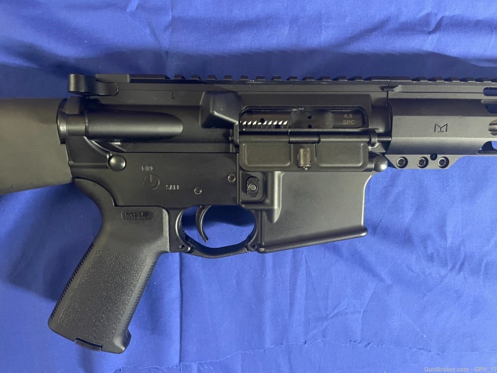 Custom AR-15 in 6.8 SPC II Stainless 18" PSA Barrel, Colt Stock, Geissele -img-6