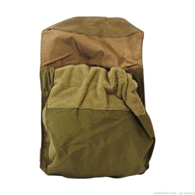 US Military MOLLE Gas Mask Pouch (GMC-MS-KH) NSN: 8465-01-519-5162-img-1