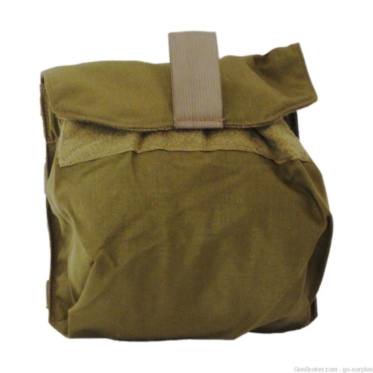 US Military MOLLE Gas Mask Pouch (GMC-MS-KH) NSN: 8465-01-519-5162-img-0