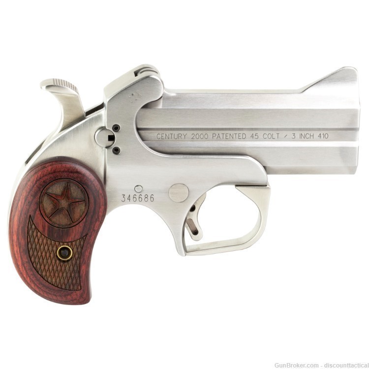 Bond Arms BAC2K Century 2000 45 Colt (LC)/410 Gauge 2rd 3.50" Stainless -img-2