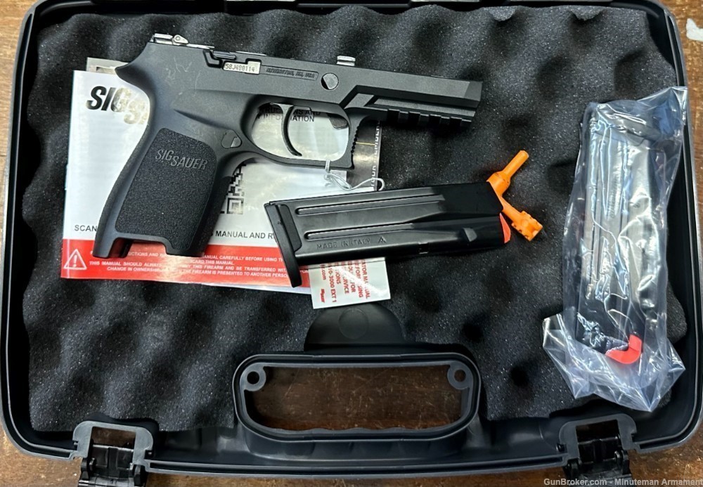 Sig Sauer P320 P320C Complete Frame FCU with Box and Magazines-img-0