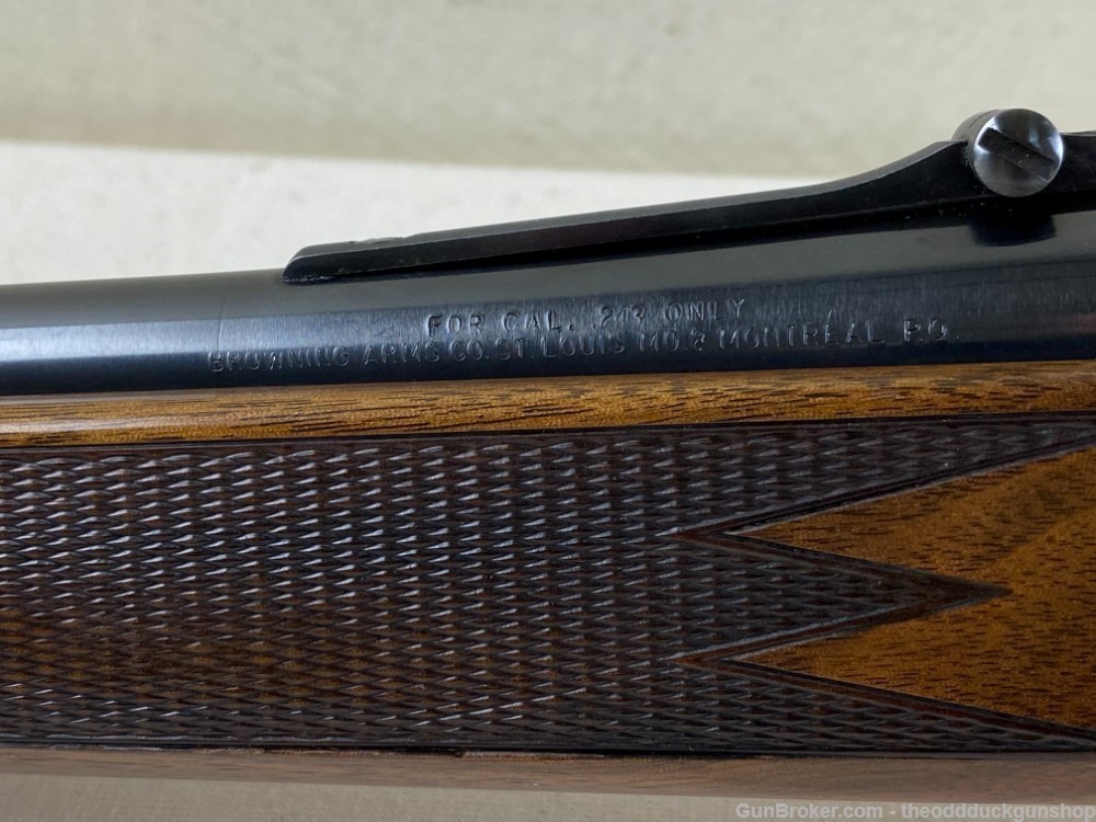 Browning BLR 243 Win USA Made Rare Rifle 20"-img-3