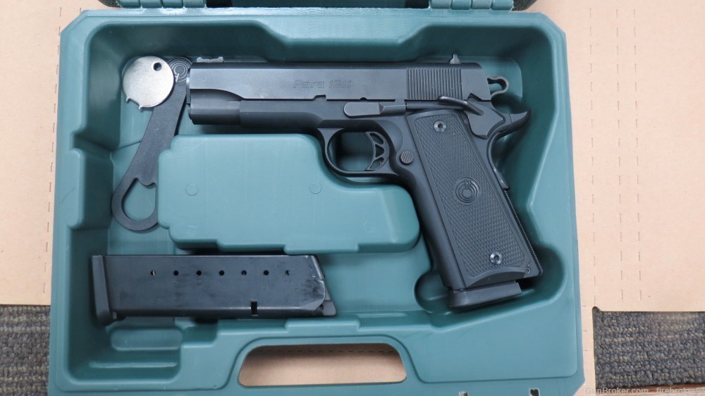 Para USA 1911 Expert Commander 45acp 4.5" 2-rd mags blue pistol-img-0