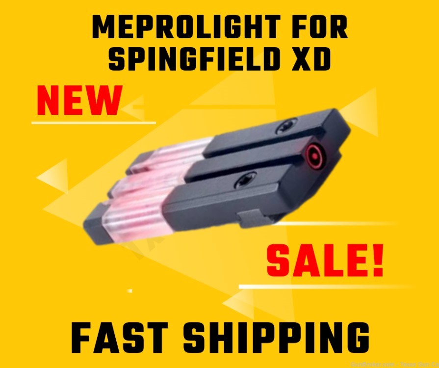 Meprolight FT Bullseye Fibre Optic and Tritium Sight for Springfield XD XDM-img-0