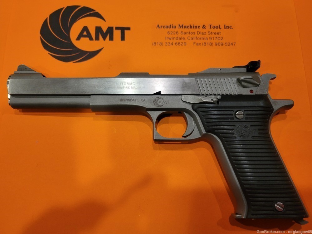 AMT/iAi Automag II handgun grips Auto mag 22 magnum - NEW-img-3