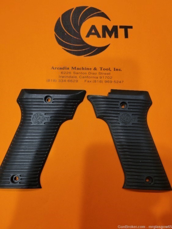 AMT/iAi Automag II handgun grips Auto mag 22 magnum - NEW-img-1