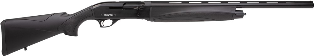 Rock Island 12 Gauge 3 5+1 24, Black, Fixed Synthetic Furniture with Rubber-img-0