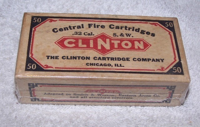 Clinton Sealed 2 PC 32 S&W Excellent.  -img-4
