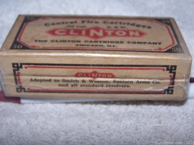 Clinton Sealed 2 PC 32 S&W Excellent.  -img-0