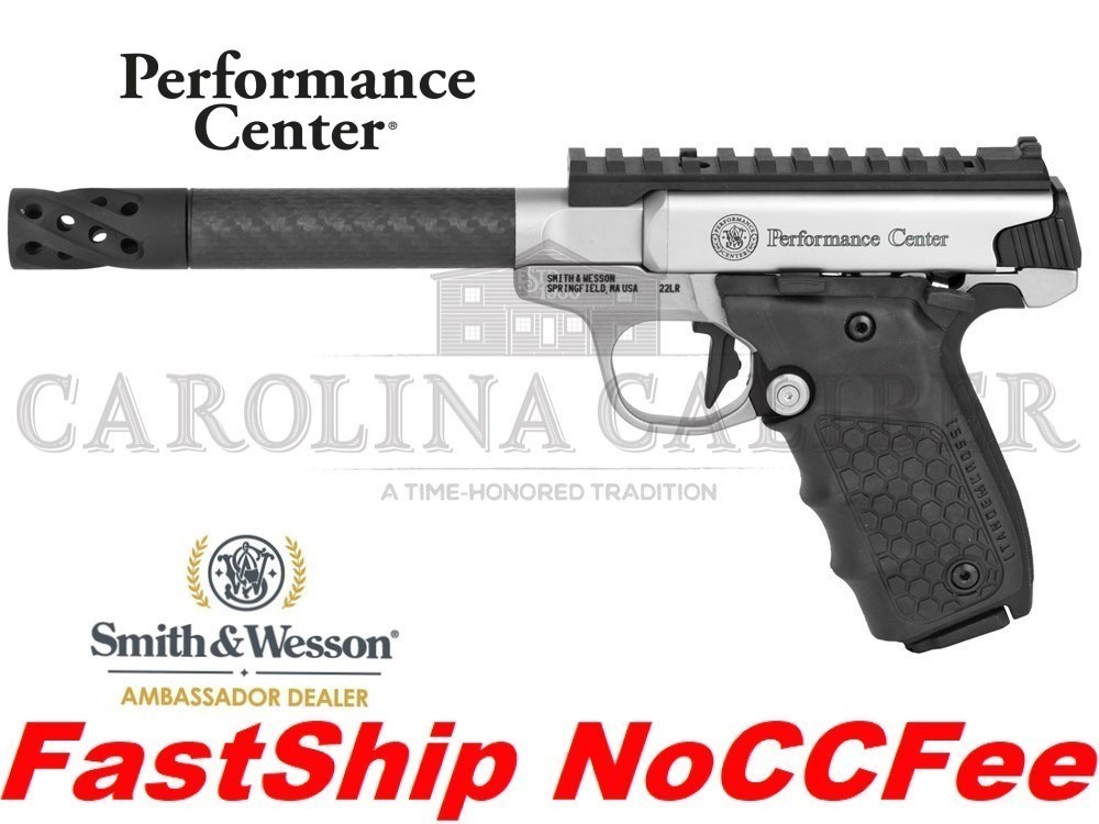 S&W SMITH AND WESSON SW22 VICTORY TARGET PC 22LR CARBON FIBER 12080-img-0