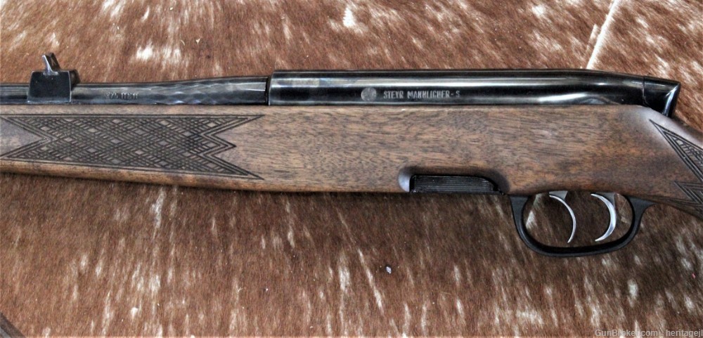 Steyr Mannlicher Model S African Safari Bolt Action Rifle .375H&H HEGXXXX-img-6