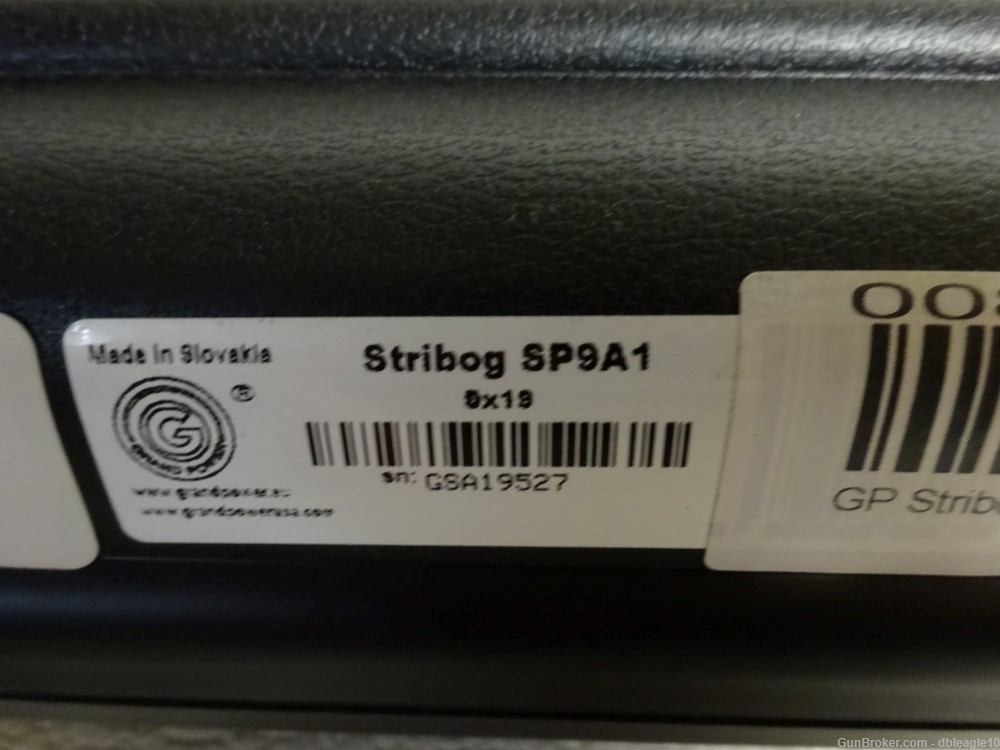  Grand Power Stribog SP9A1 9mm Luger 8" Sporting Pistol -  NEW ! -img-16