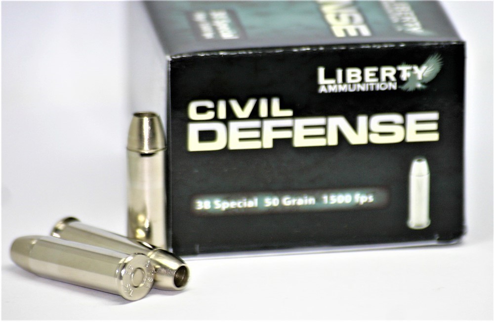 38 spl JHP Liberty Civil Defense WiCkEd 4 CARRY 38 Special 50 Gr JHP 20 RDS-img-3