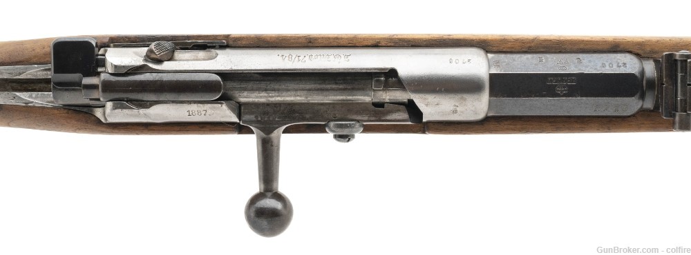 Imperial German Model 71/84 bolt action rifle 11mm (AL9781)-img-2