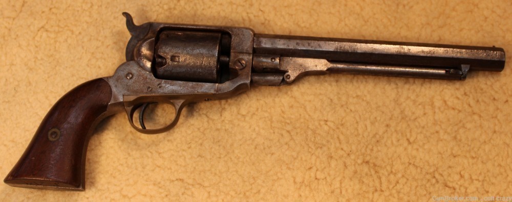 Whitney .36 Caliber Navy US Civil War Revolver, Cartouche, 2nd Model 1862 -img-13