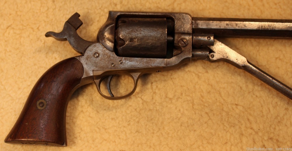 Whitney .36 Caliber Navy US Civil War Revolver, Cartouche, 2nd Model 1862 -img-12