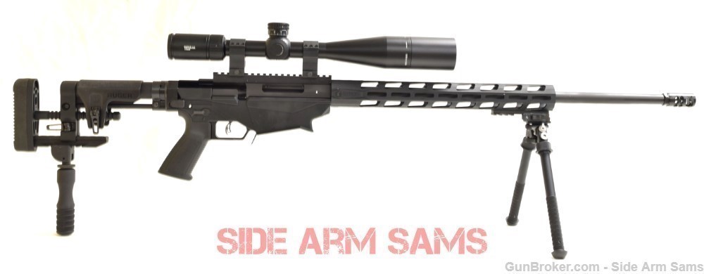 NIB Ruger PRS 6.5 CM Vortex MRAD, Atlas BiPod/Mono,Precision Rifle Pkg.-Blk-img-0