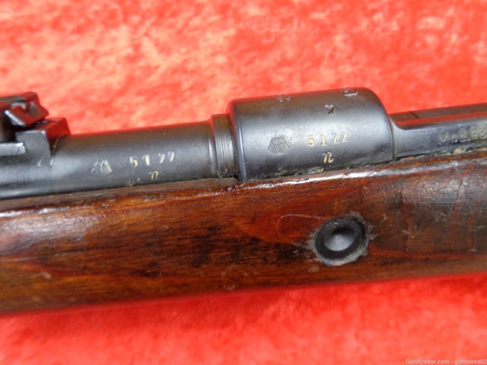 1938 German Mauser K98 8mm Germany World War WWII Waffen Mark 2 WE TRADE-img-15