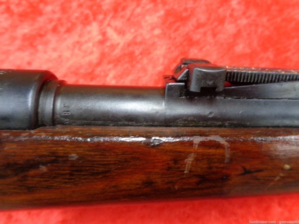 1938 German Mauser K98 8mm Germany World War WWII Waffen Mark 2 WE TRADE-img-6