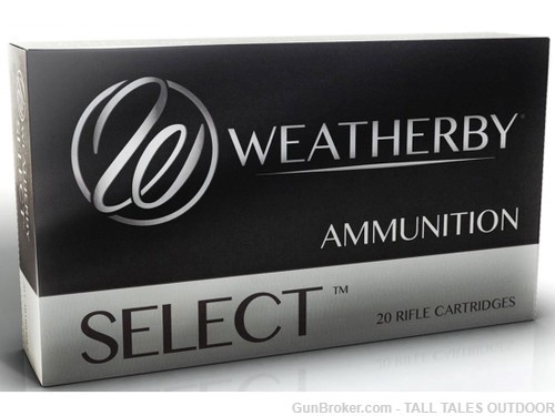Weatherby Select .300 WBY MAG 165Gr. Interlock #H300165IL 20 Rounds-img-0