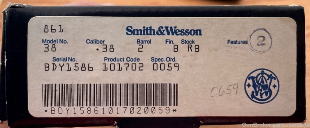 SMITH & WESSON MODEL 38 FACTORY BOX J FRAME WITH PAPERS & TOOL-img-1