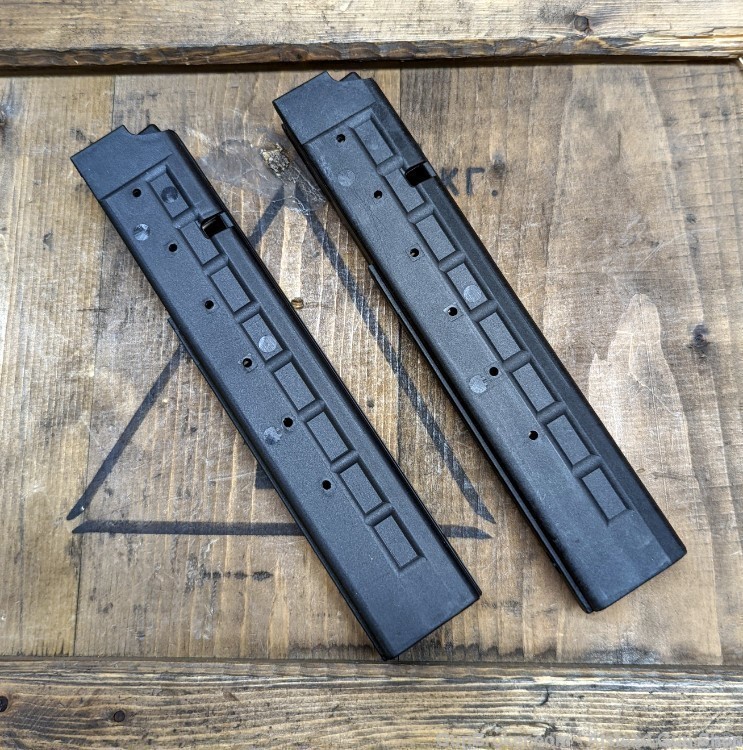 (2 TOTAL) STEYR SPP FACTORY 9MM 30 ROUND MAGAZINE (LIKE NEW CONDITION)-img-1