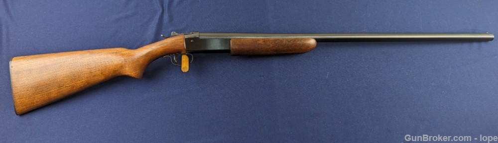 Superb Vintage Winchester Model 37 12 GA. Single Shot Shotgun-img-0