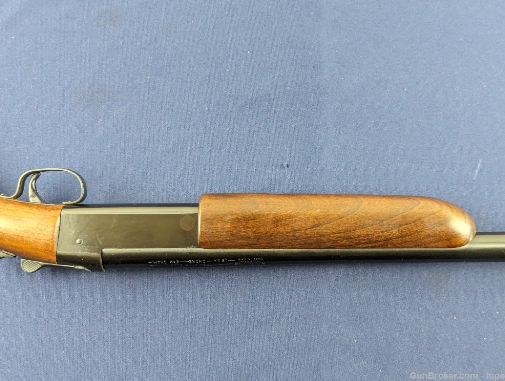Superb Vintage Winchester Model 37 12 GA. Single Shot Shotgun-img-8