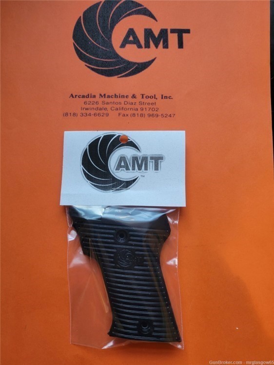 AMT/iAi Automag II compact handgun grips Auto mag 22 magnum - NEW-img-0