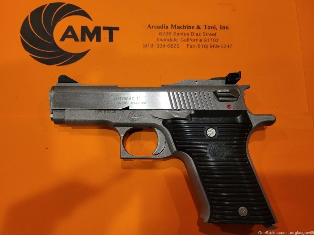 AMT/iAi Automag II compact handgun grips Auto mag 22 magnum - NEW-img-3