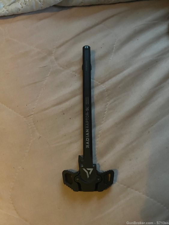 New old stock radian black short lever charging handle-img-1
