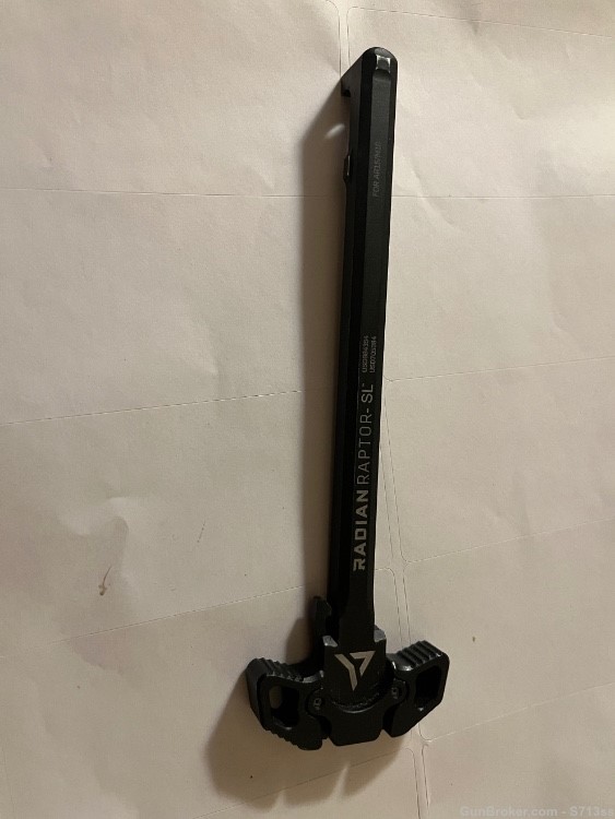 New old stock radian black short lever charging handle-img-0