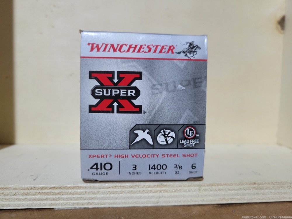  410 STEEL WINCHESTER No.6 SHOT X-pert High Velocity STEEL 410 No cc fee-img-0