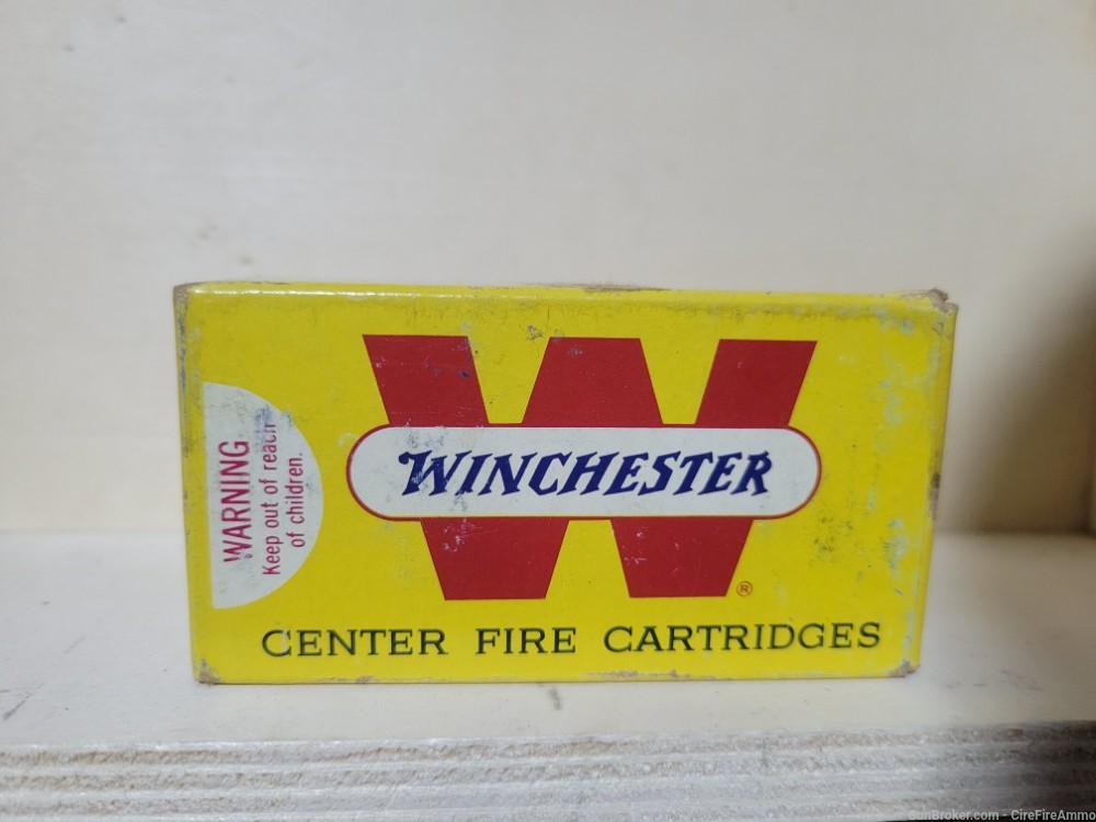 32 S&W Long Winchester Rare 1960's Yellow 50 Box 98 gr Lead Ammo no cc fee-img-2