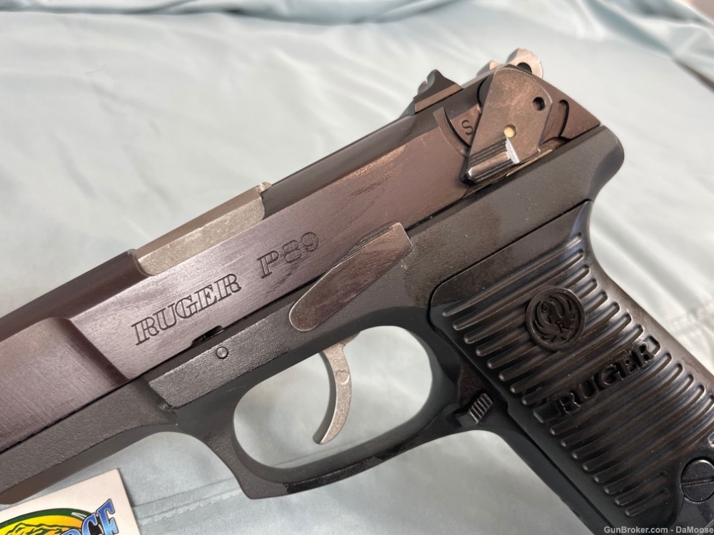 Ruger P89 pistol 9mm DA / SA + 2 Mags 1990's-img-5