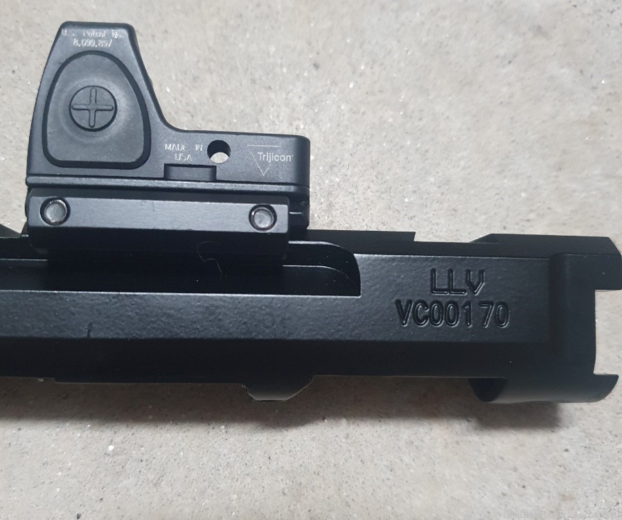 Volquartsen LLV Upper for Ruger Mark III with Comp, Trijicon RMR-img-6
