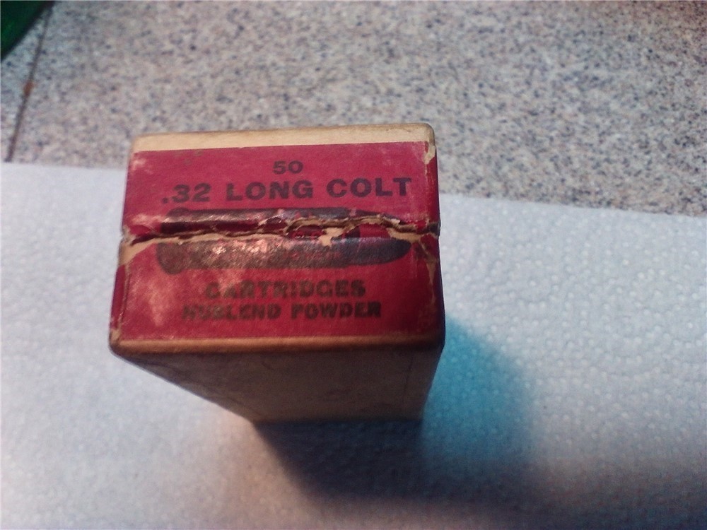 Vintage Western Cartridge Co. 32 Long Colt cf 82 gr. lead ammo-img-3