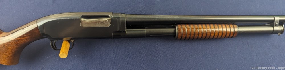 Fine Vintage 1936 Winchester Model 12 16 Ga Shotgun-img-2