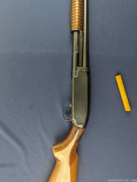 Fine Vintage 1936 Winchester Model 12 16 Ga Shotgun-img-25