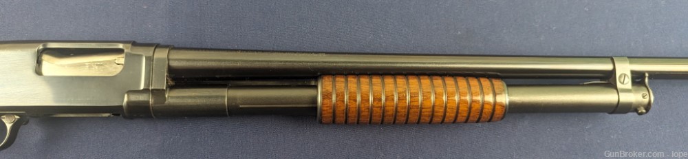Fine Vintage 1936 Winchester Model 12 16 Ga Shotgun-img-6